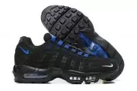 nike 95 air max black blue